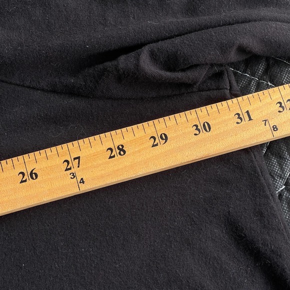 Woman Within Tunic Top Womens Plus Size 3X Black White Embroidered 3/4 Sleeve - Picture 9 of 11